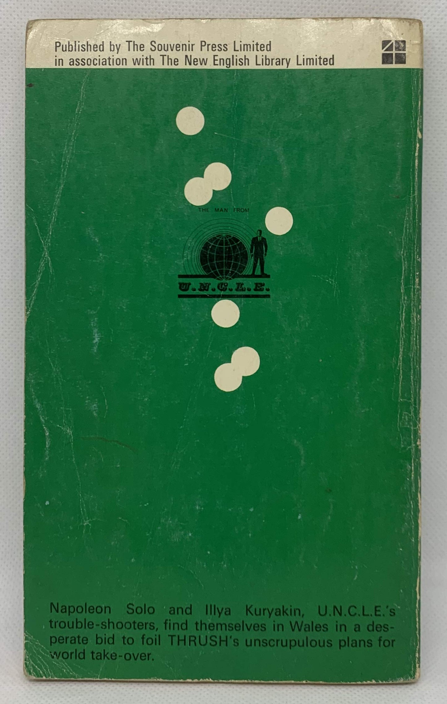 Vintage The Man From U.N.C.L.E The Stone-Cold Dead In The Market Affair Paperback Novel 1966 By John Oram