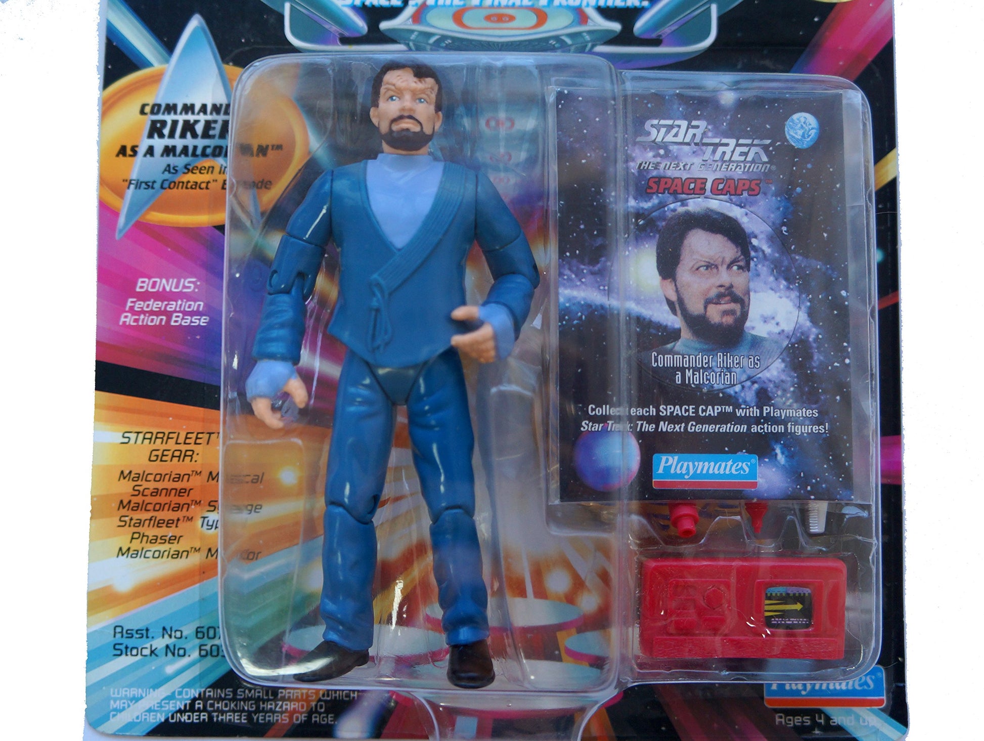 Star Trek The Next Generation Commander Riker As A Malcorian Action Fi ...
