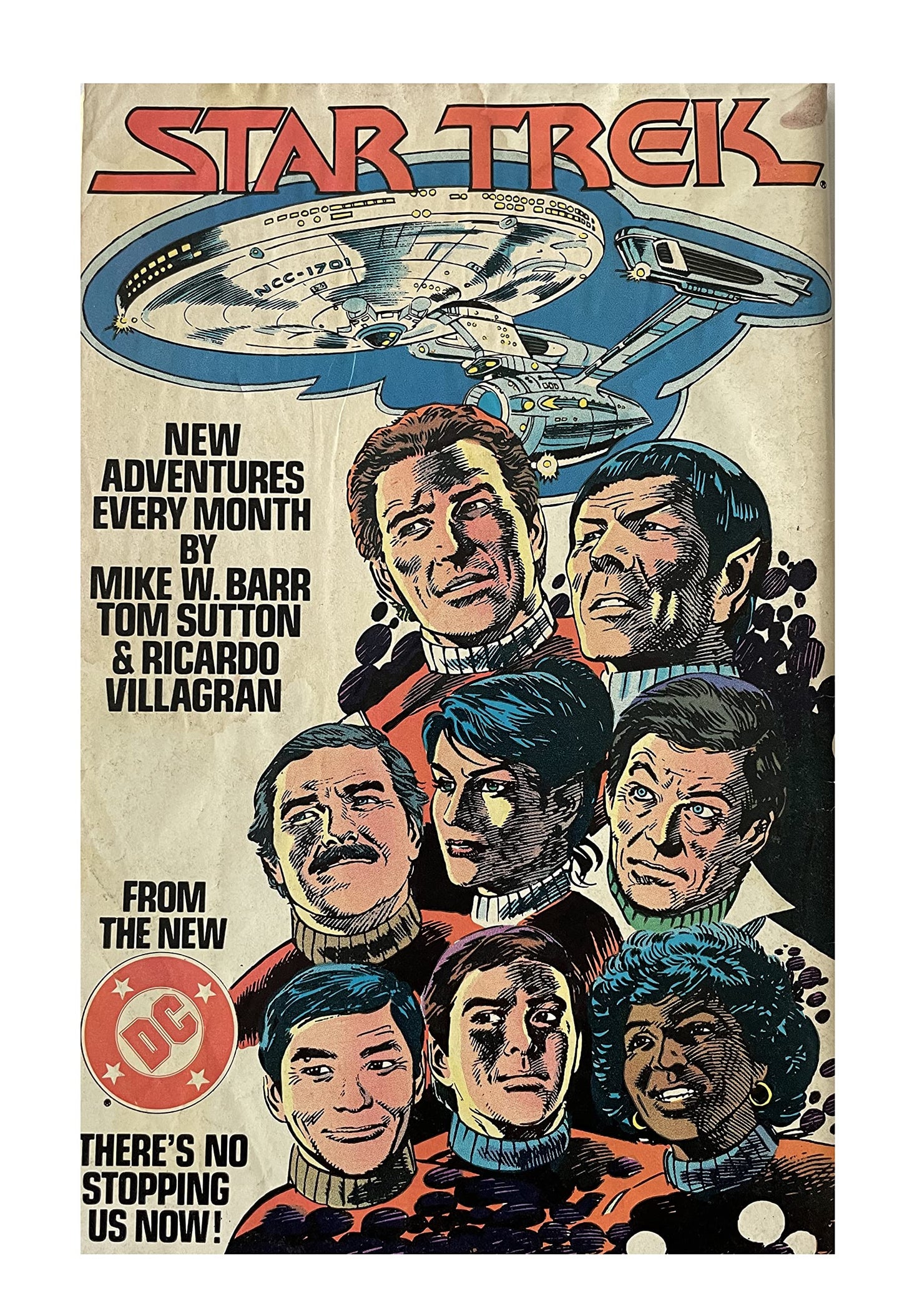 Vintage 1984 DC Comics Movie Special Star Trek III The Search For Spock Movie Adaptation Comic Book - Former Comic Book Shop Stock