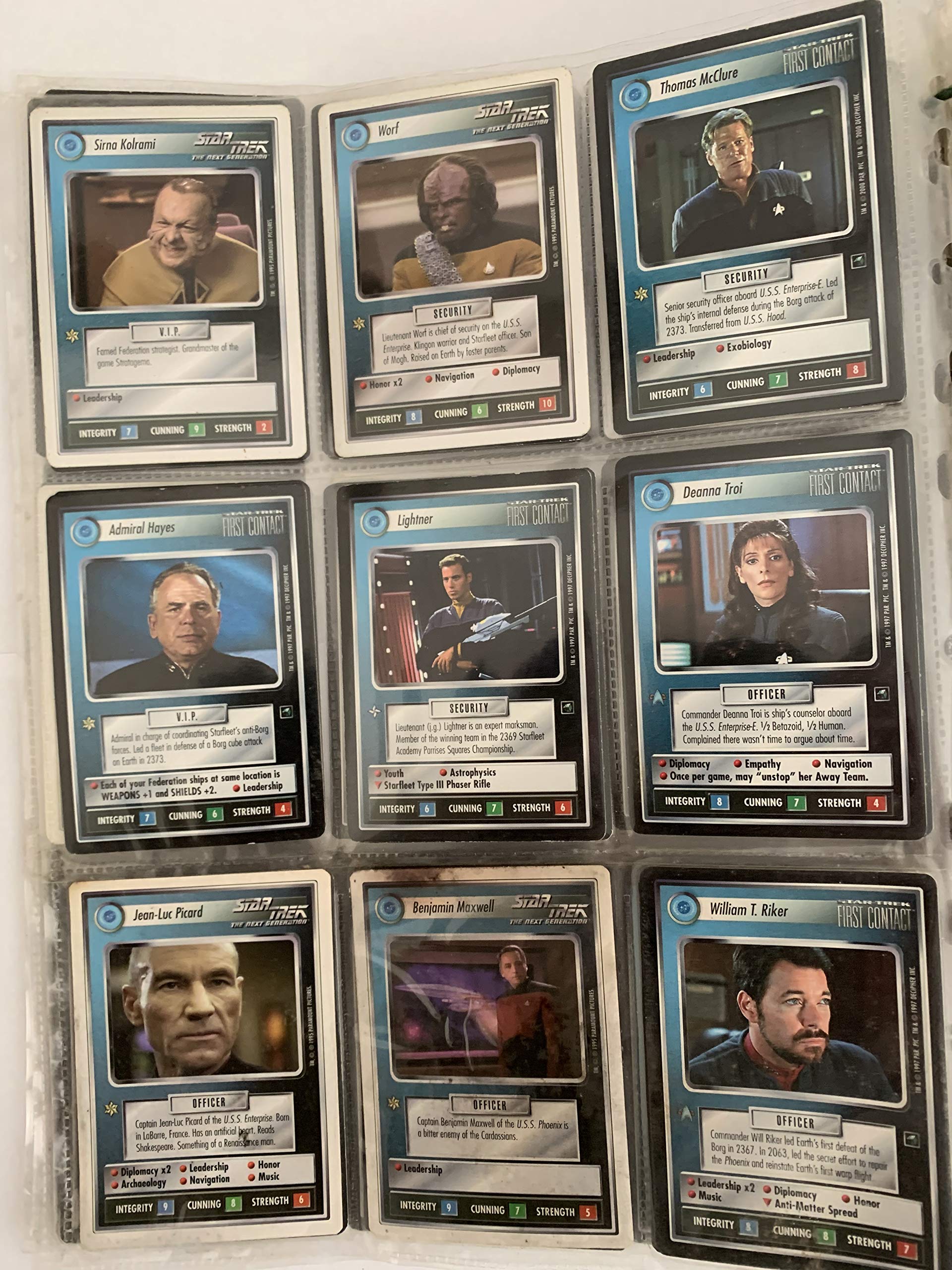 star trek customizable card game rare cards Amazon.com: Star Trek: The Next Generation Premiere Starter Deck (60 cards) (Random) : Toys & Games