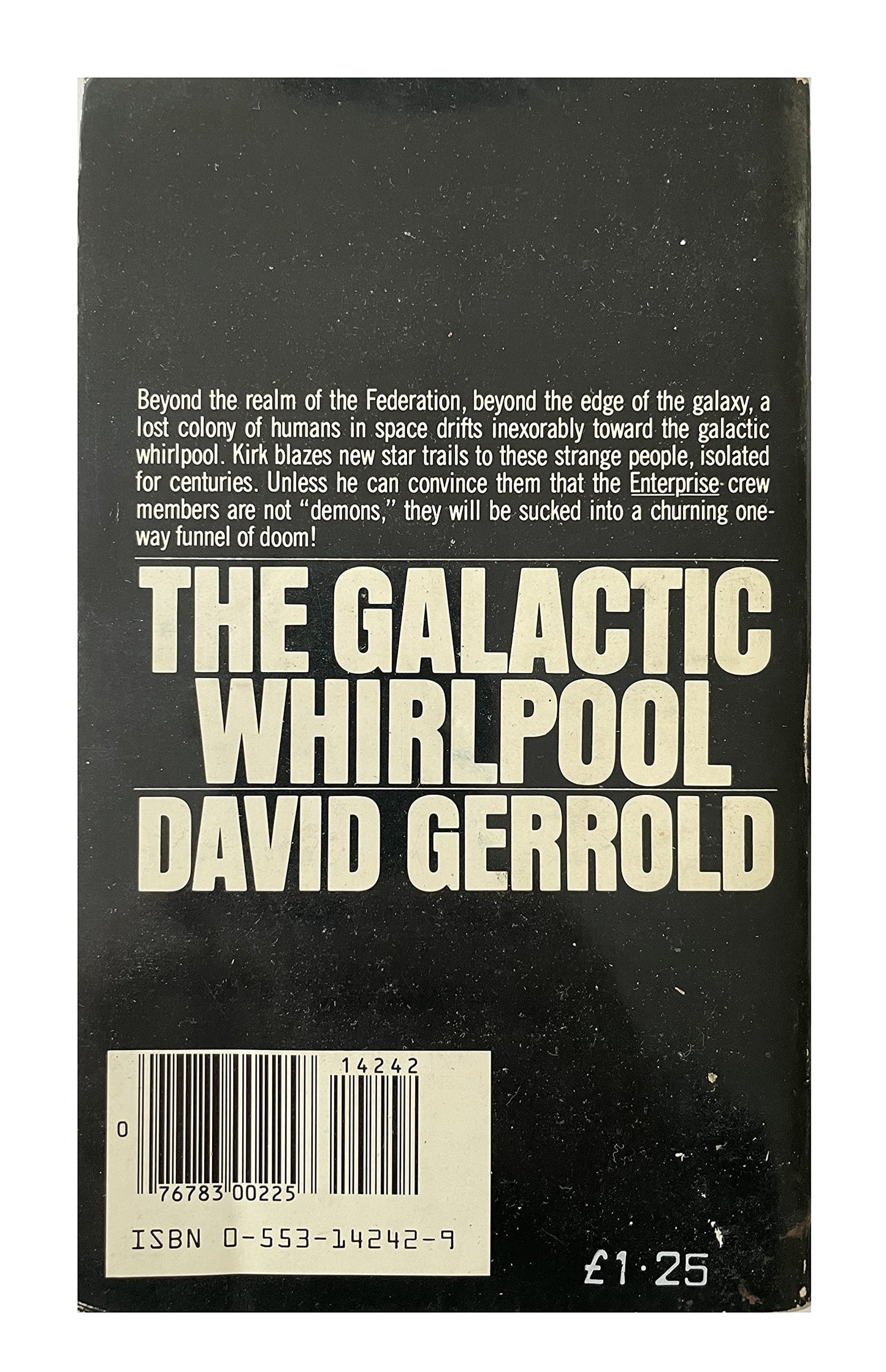 Vintage 1980 More Spectacular Star Trek Adventures - The Galactic Whirlpool - Paperback Book - By David Gerpold