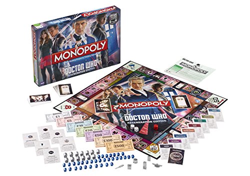 Vintage Doctor Dr Who 2009 Monopoly Regeneration Edition Property Trading Board Game - Brand New Factory Sealed Shop Stock Room Find
