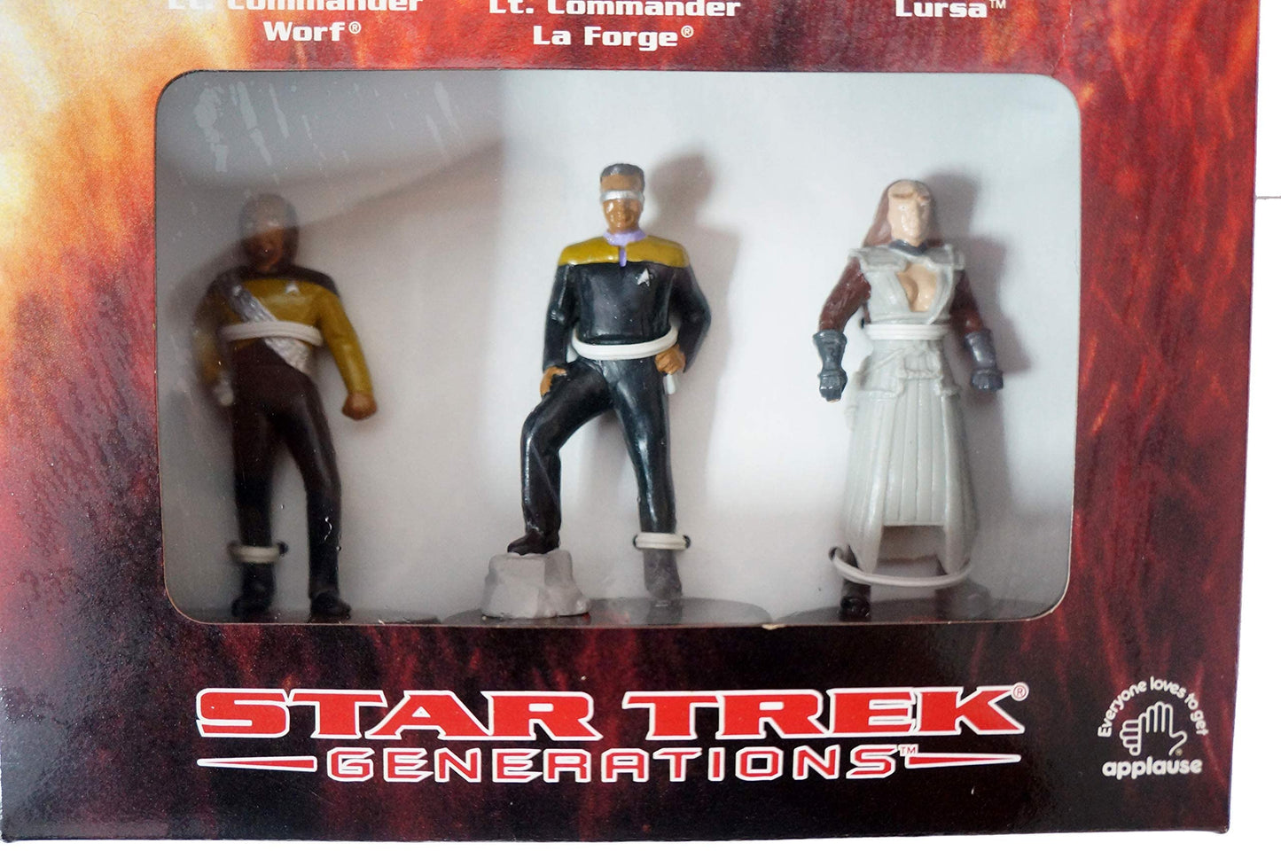 Star Trek Vintage Generations 1994 Six Action Figure Box Set By Applause Factory Sealed Shop Stock Room Find