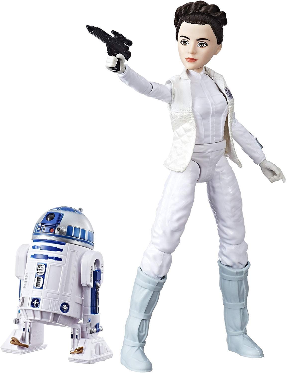 Star Wars Forces Of Destiny Princess Leia Organa 12 Inch Action Figure With R2-D2 Astromech Droid - Brand New Factory Sealed