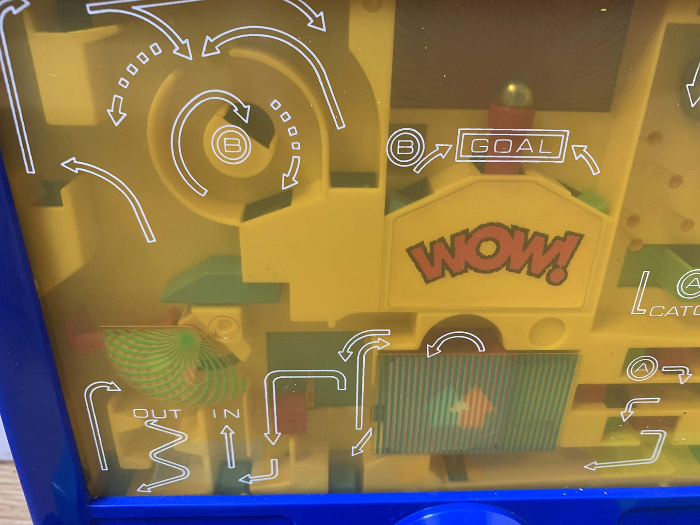 Vintage 1991 Tomy Battery Operated Electronic Ball Maze Game - In Full Working Order
