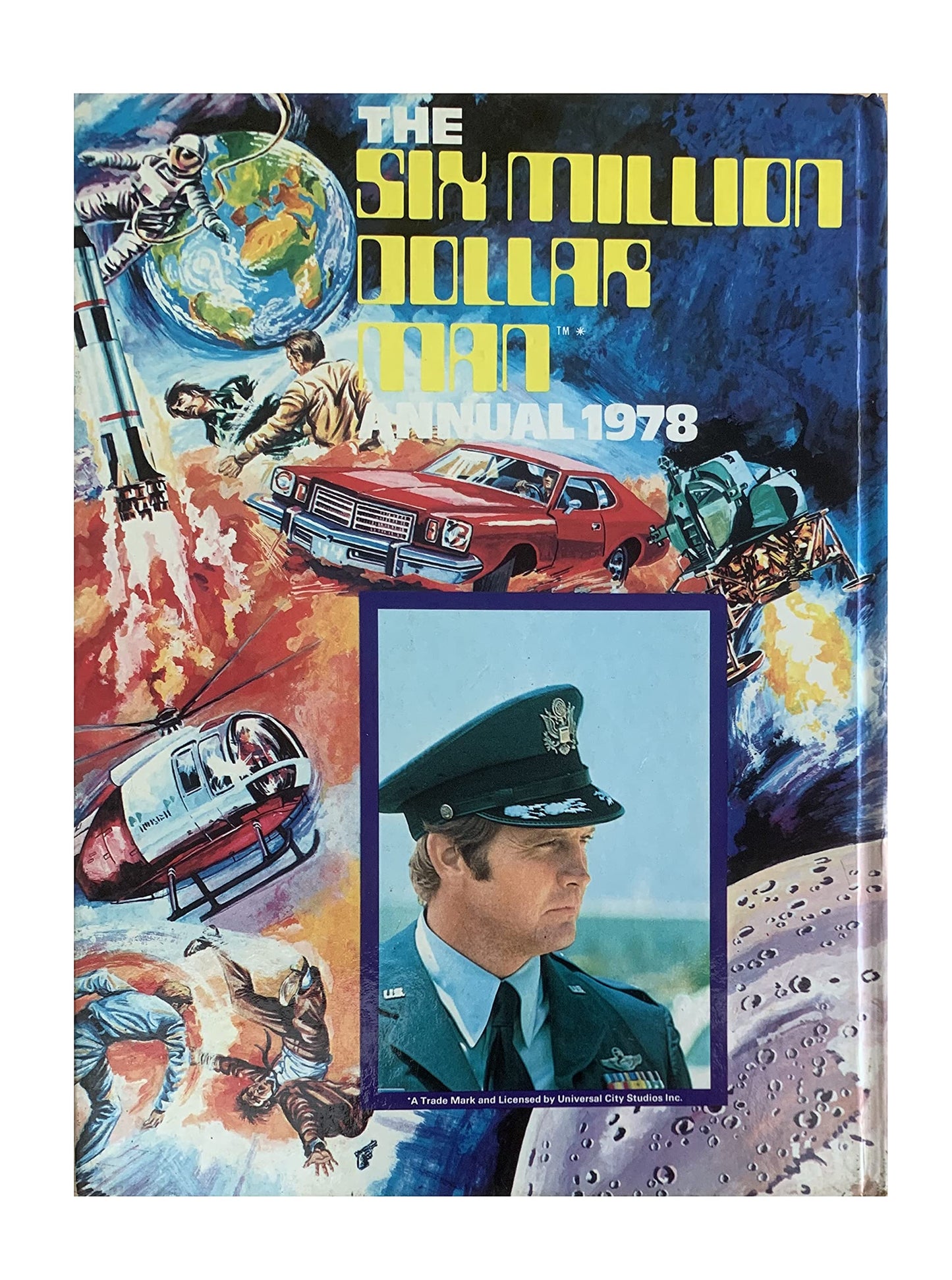 Vintage The Six Million Dollar Man Annual 1978