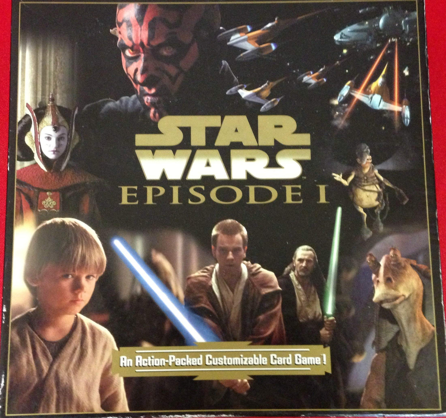 Star Wars Customizable Card Game Box Set Containing Over 540 CCG Game Cards From Various Sets