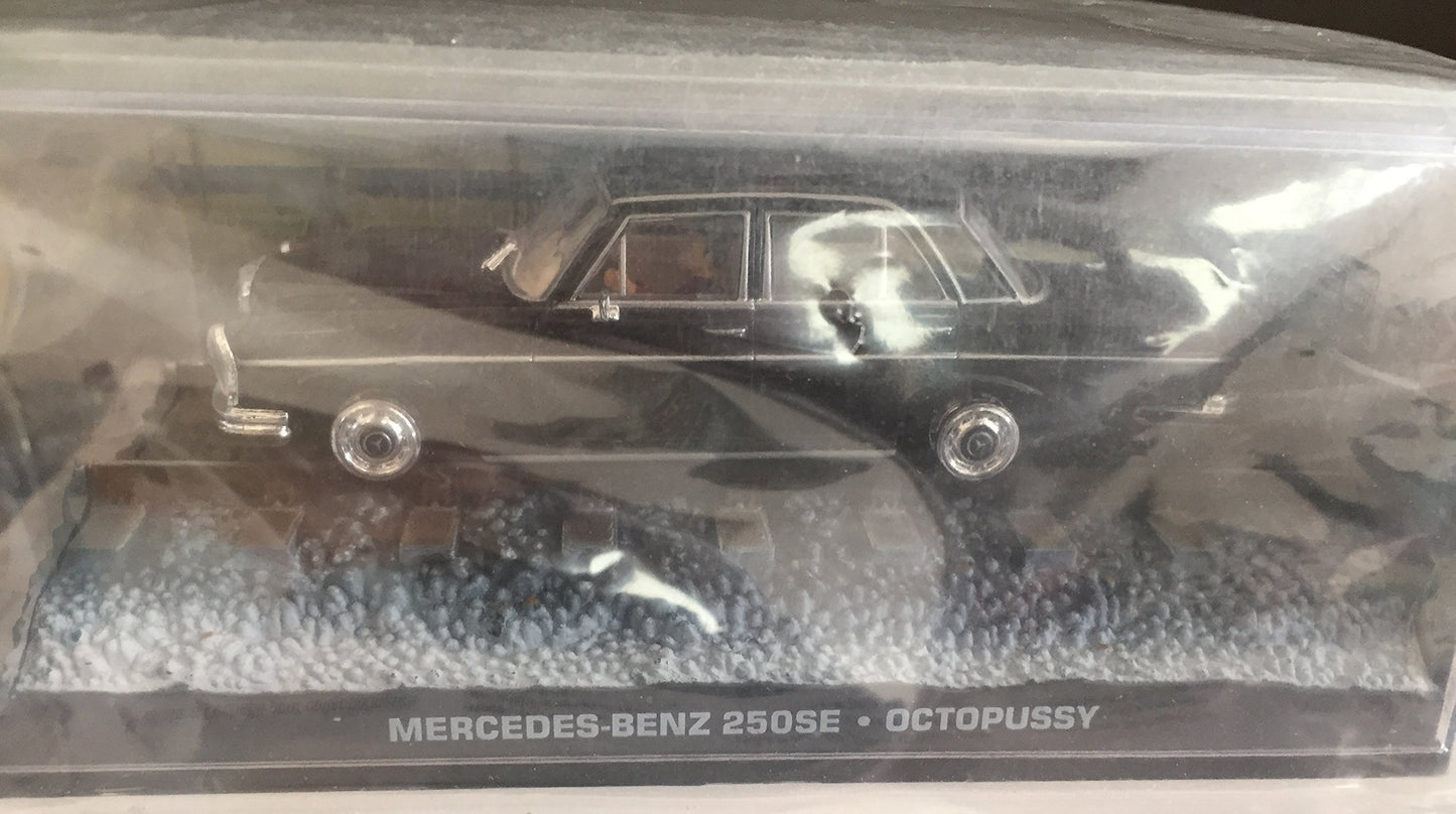 The James Bond Car Collection Issue Number 23 - Mercedes 250SE - Octopussy - Eaglemoss - Brand New Shop Stock Room Find