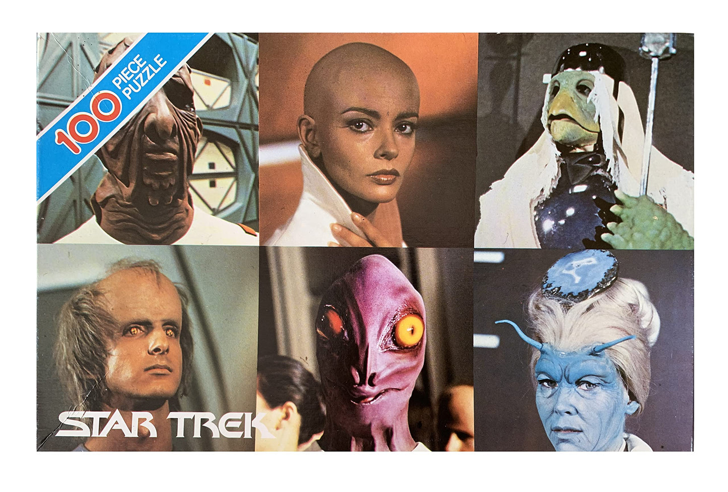 Vintage 1979 Star Trek The Motion Picture The Federation Aliens 100 Piece Fully Interlocking Jigsaw Puzzle Complete And In The Original Box