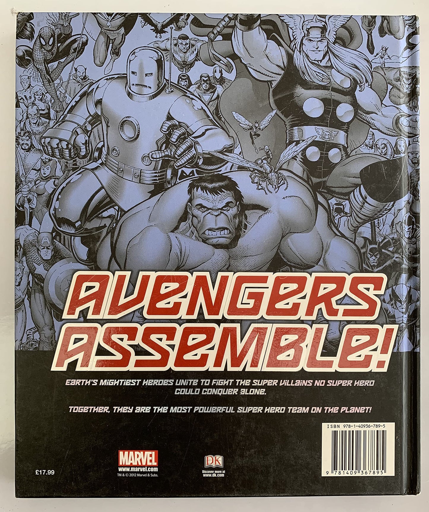 Vintage 2012 Marvel The Avengers - The Ultimate Guide To Earths Mightiest Heroes - Large Hardback Book