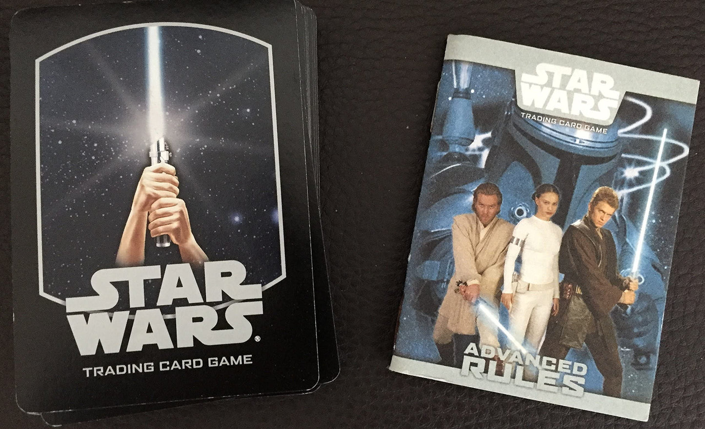 Star Wars Attack Of The Clones Dark Side Starter Deck Trading Card Game - Brand New Shop Stock Room Find