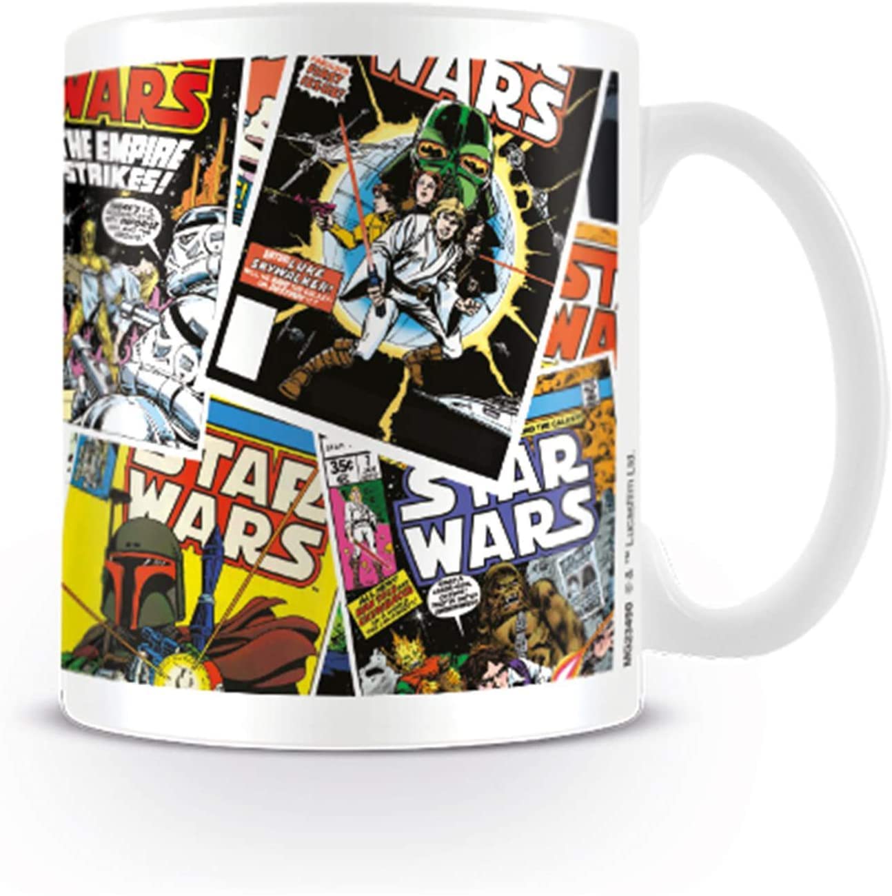 Star Wars 2015 The Force Awakens - 1970's Front Page Comic Images Official Ceramic Mug - Brand New Shop Stock Room Find