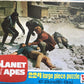 Planet Of The Apes Vintage 1974 Whitman 224 Piece Large Jigsaw Puzzle Number 7512