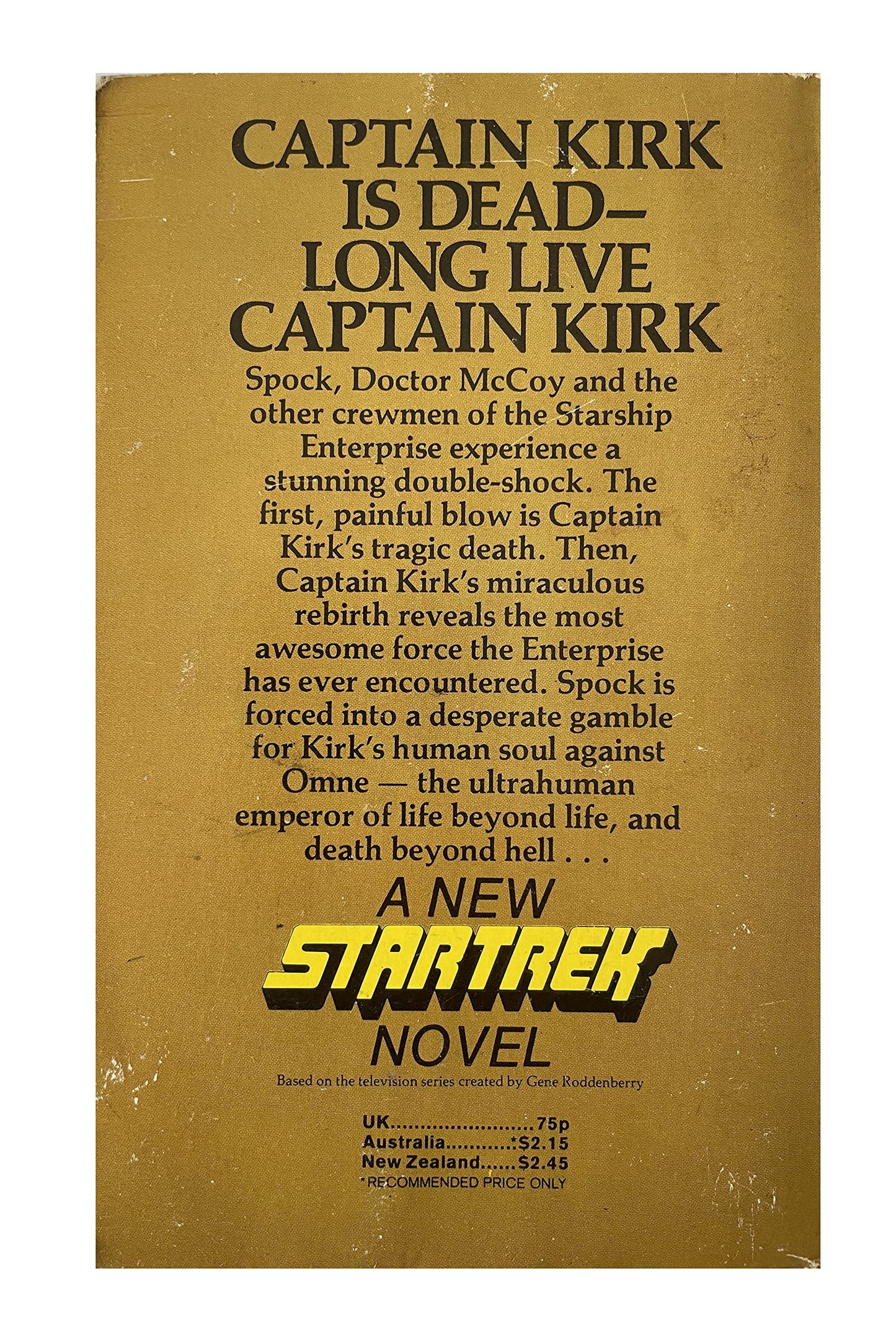 Vintage 1977 A New Star Trek Novel - The Price Of The Phoenix - Paperback Book - By Sandra Marshak And Myrna Culbreath