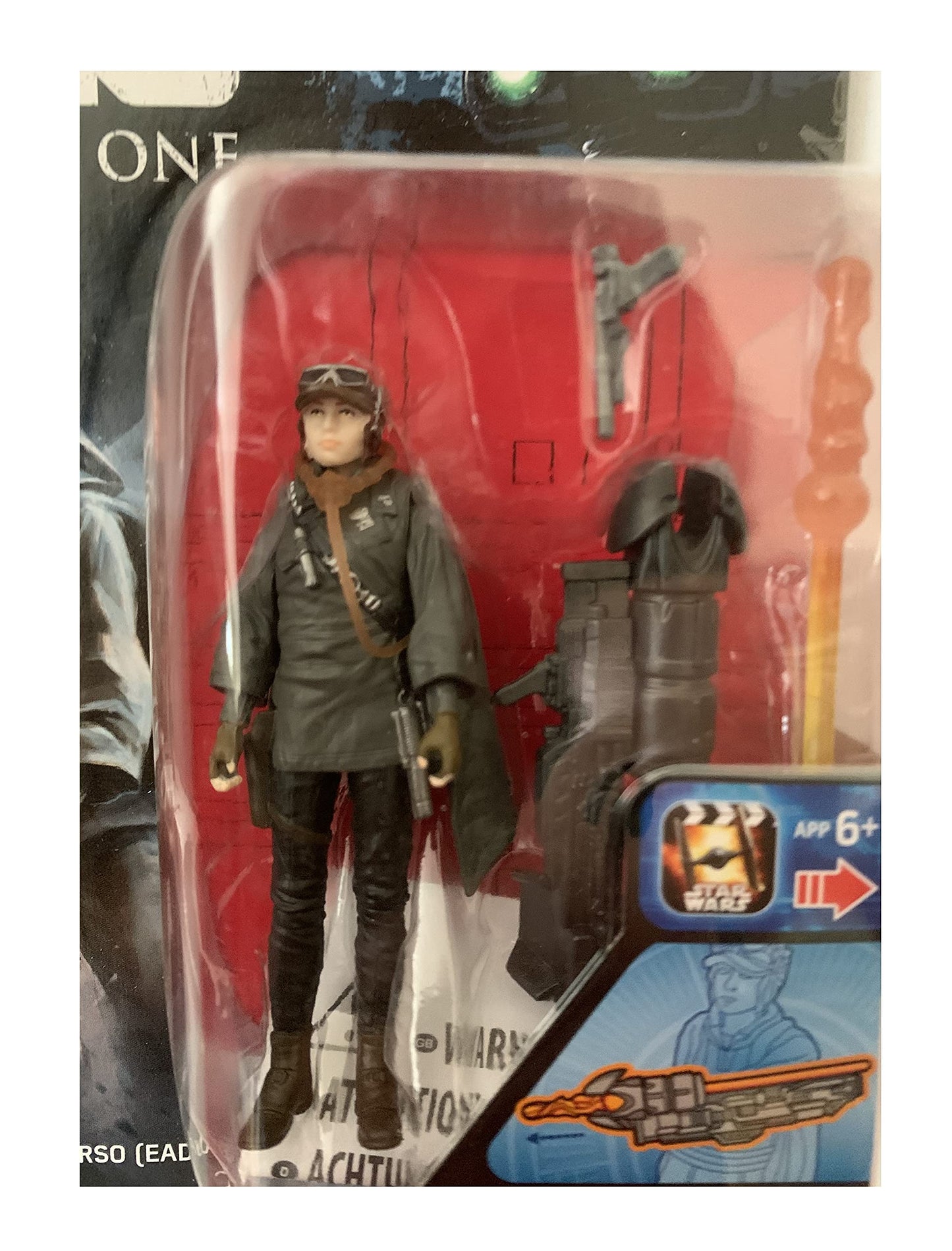 Star Wars Rogue One Sergeant Jyn Erso (EADU) Action Figure - Brand New Factory Sealed