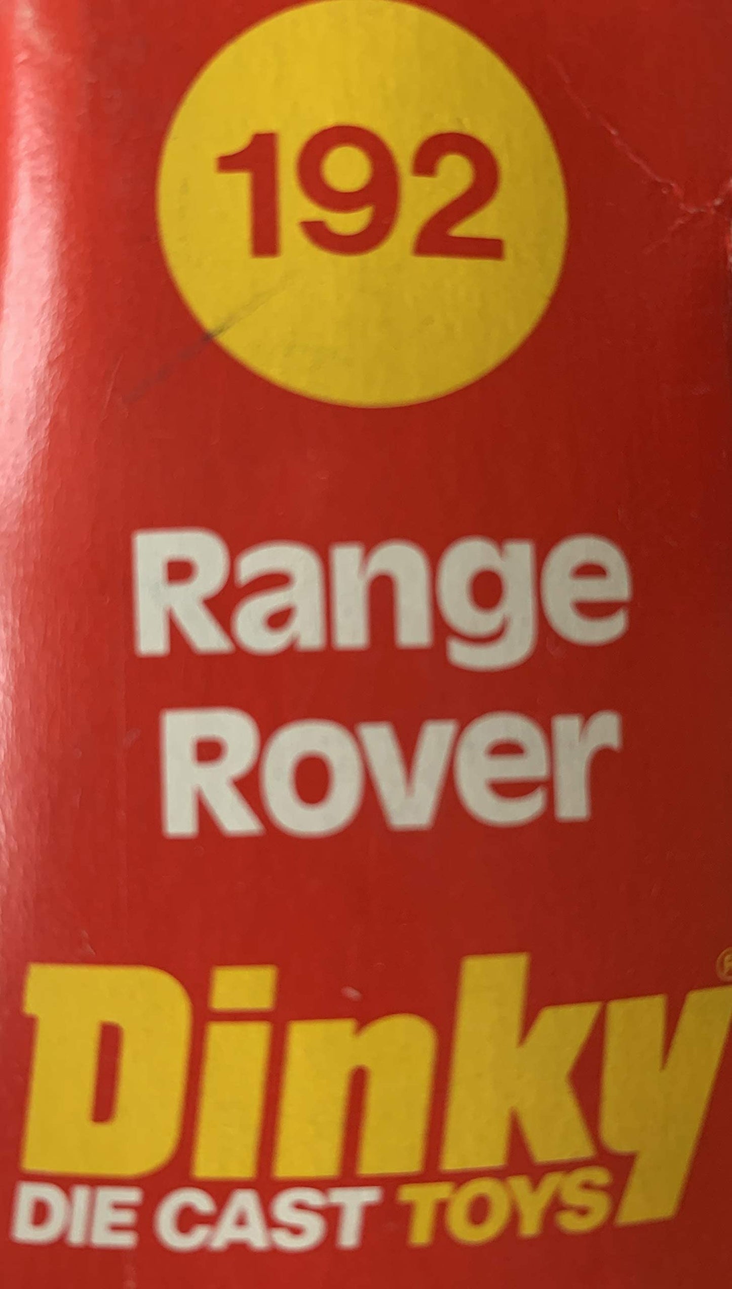 Vintage 1978 Dinky Die Cast Toys No. 192 Bronze Range Rover 4X4 Car With Red Interior 1/36 Scale Replica Vehicle In The Original Box - Shop Stock Room Find