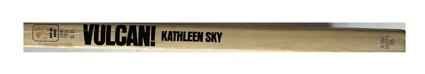 Vintage 1978 A New Star Trek Experience - Vulcan! - Paperback Book - By Kathleen Sky