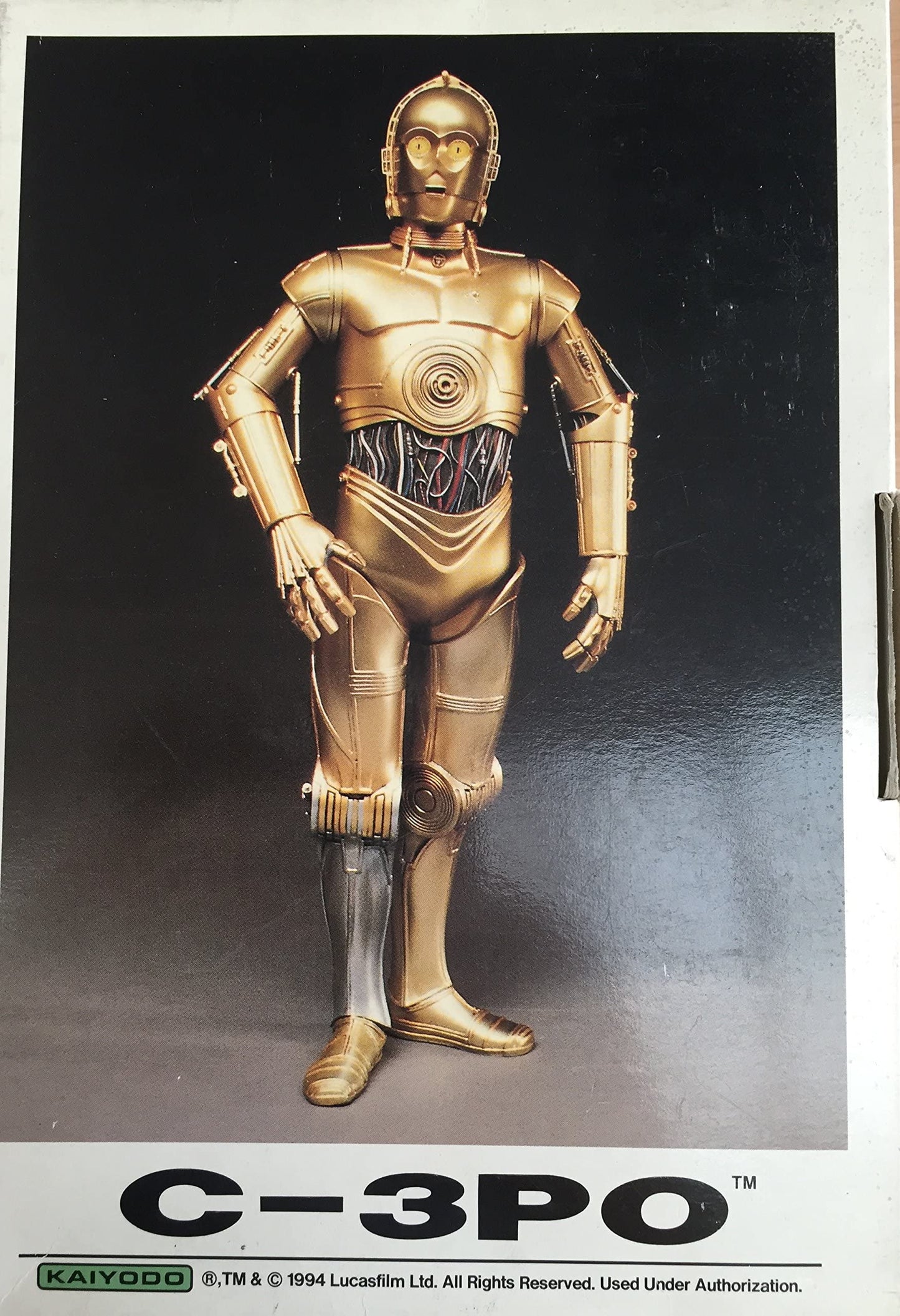 Vintage 1994 Ultra Rare Star Wars C-3PO Soft Vinyl Model Kit - Brand New Factory Sealed Shop Stock Room Find