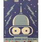 Vintage 2003 The Official Futurama Bright N Shiny Bender Robot Wind Up Action Toy - Shop Stock Room Find