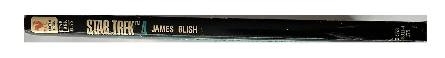 Vintage 1978 Star Trek 4 - Adapted From The Original Television Series - Paperback Book - By James Blish