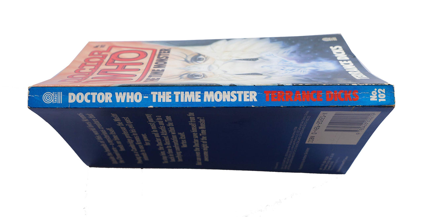 Doctor Who The Time Monster Target Paperback Novel 1985 By Terrance Dicks