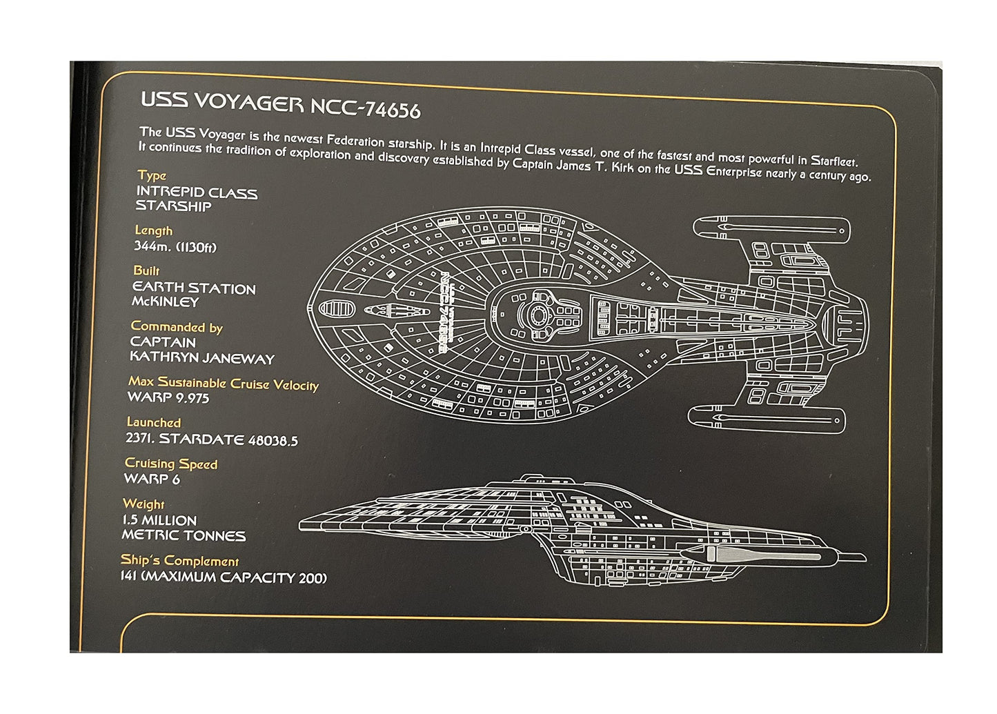 Vintage 1995 Star Trek Voyager Limited Edition STV2 Set Of 10 Carded Photos In Presentation Pack With Certificate Of Authenticity