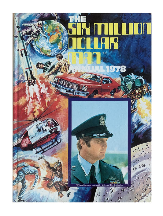 Vintage The Six Million Dollar Man Annual 1978