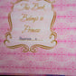 Walt Disney World - Disney Princess Official Autograph Book With Cinderella Autographs