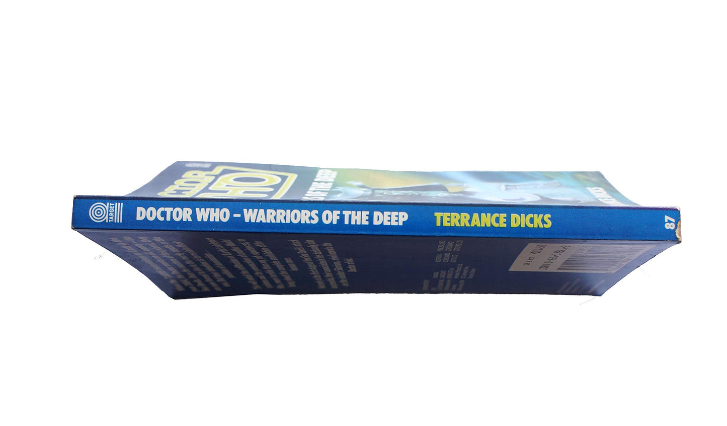 Doctor Who Warriors Of The Deep Target Paperback Novel 1984 By Terrance Dicks