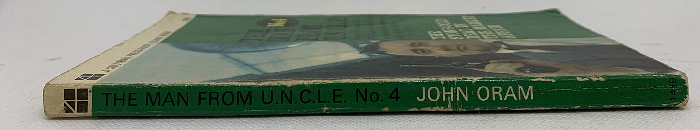Vintage The Man From U.N.C.L.E The Stone-Cold Dead In The Market Affair Paperback Novel 1966 By John Oram