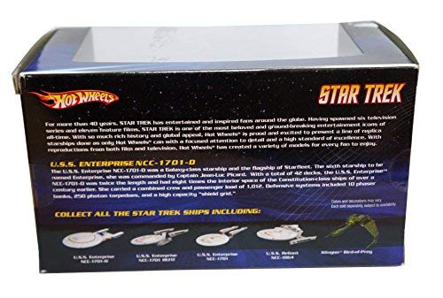Star Trek USS Enterprise NCC-1701D Diecast Replica Star Ship Model Factory Sealed Shop Stock Room Find