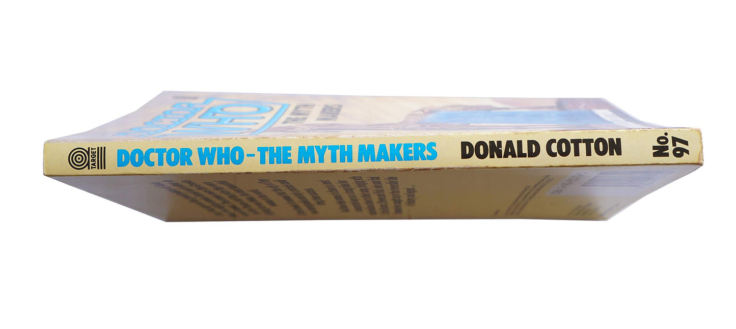 Doctor Who And The Myth Makers Target Paperback Novel 1985 By Donald Cotton