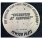 Vintage 1997 Franklin Mint - The Official Star Trek The Next Generation Pewter Wall Plate - Encounter At Farpoint - Shop Stock Room Find