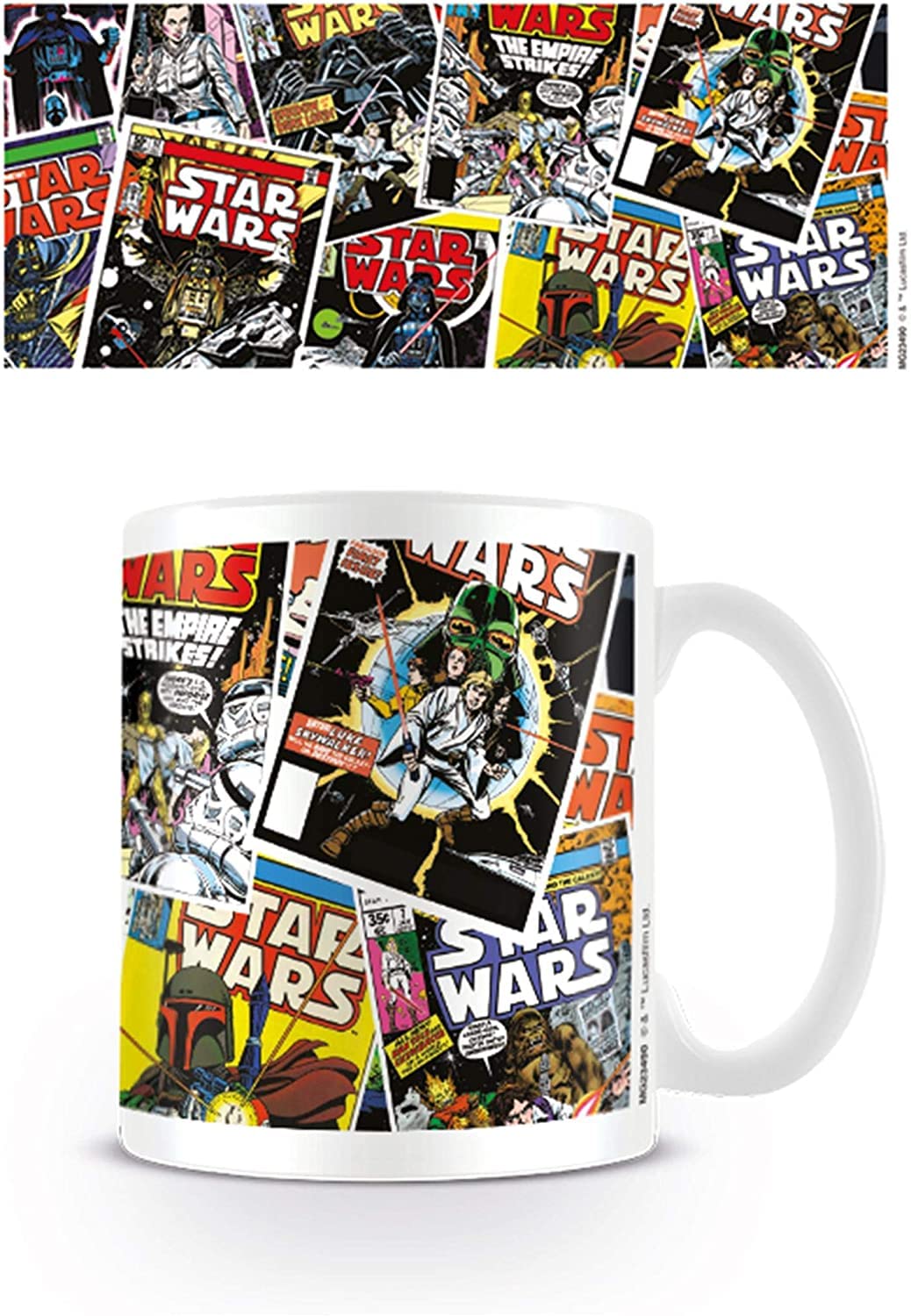 Star Wars 2015 The Force Awakens - 1970's Front Page Comic Images Official Ceramic Mug - Brand New Shop Stock Room Find