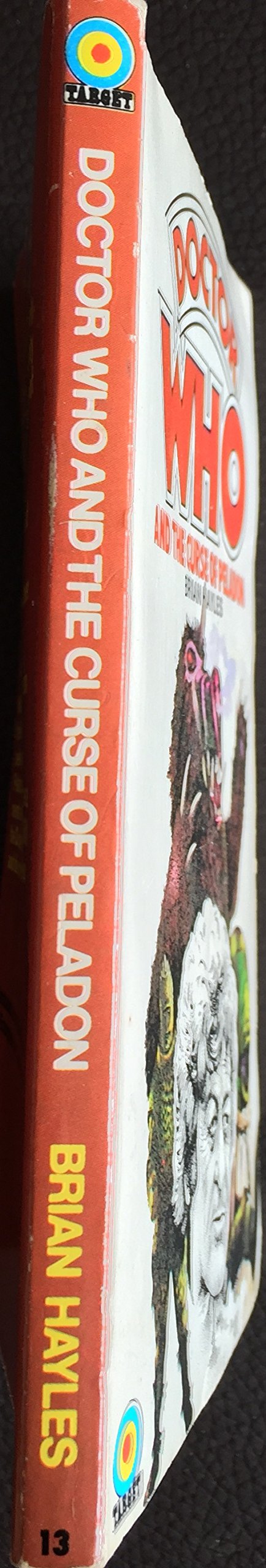 Vintage Doctor Who And The Curse Of Peladon Target Novel 1984 Paperback Book