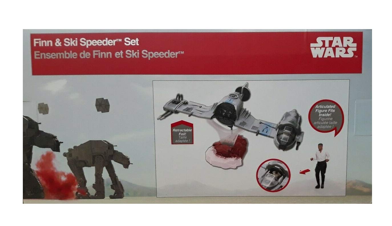 Star Wars The Last Jedi Disney Parks Exclusive Finn & Ski Speeder Set - Mint In Sealed Box