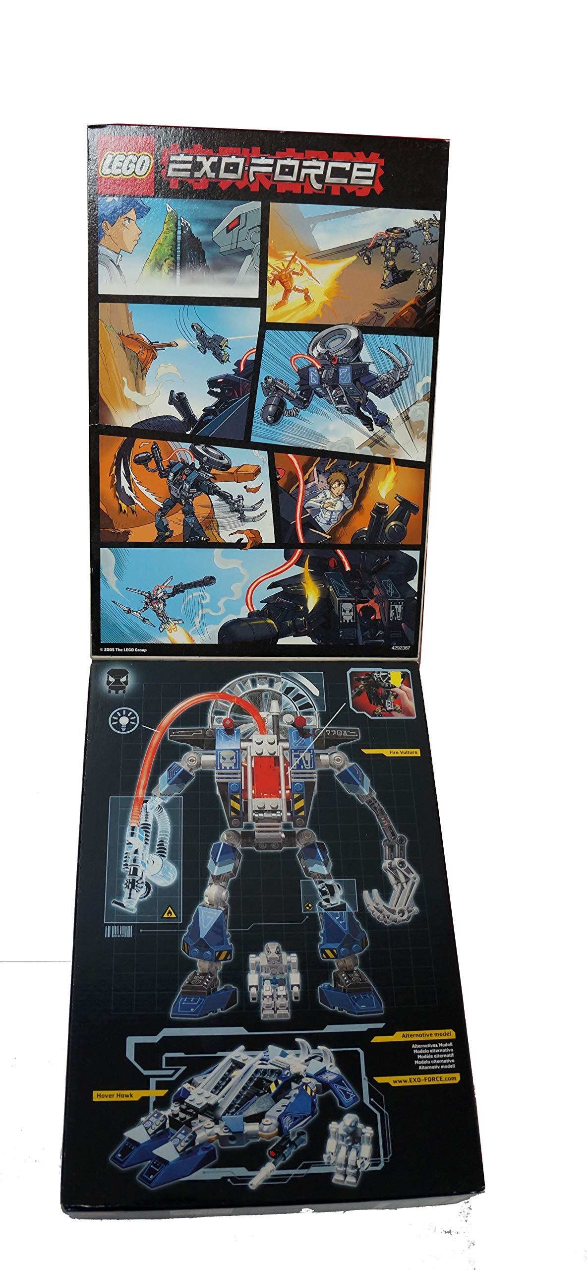 Vintage 2006 Lego Exo-Force - Fire Vulture Set No. 7703 Brand New Factory Sealed Shop Stock Room Find