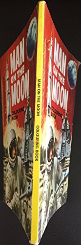 Vintage 1969 Man On The Moon Colouring Book Large Paperback World Distributers