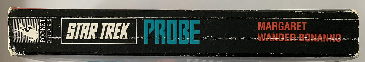 Vintage Star Trek 1993 Probe Paperback Book Novel By Margaret Wander Bonanno