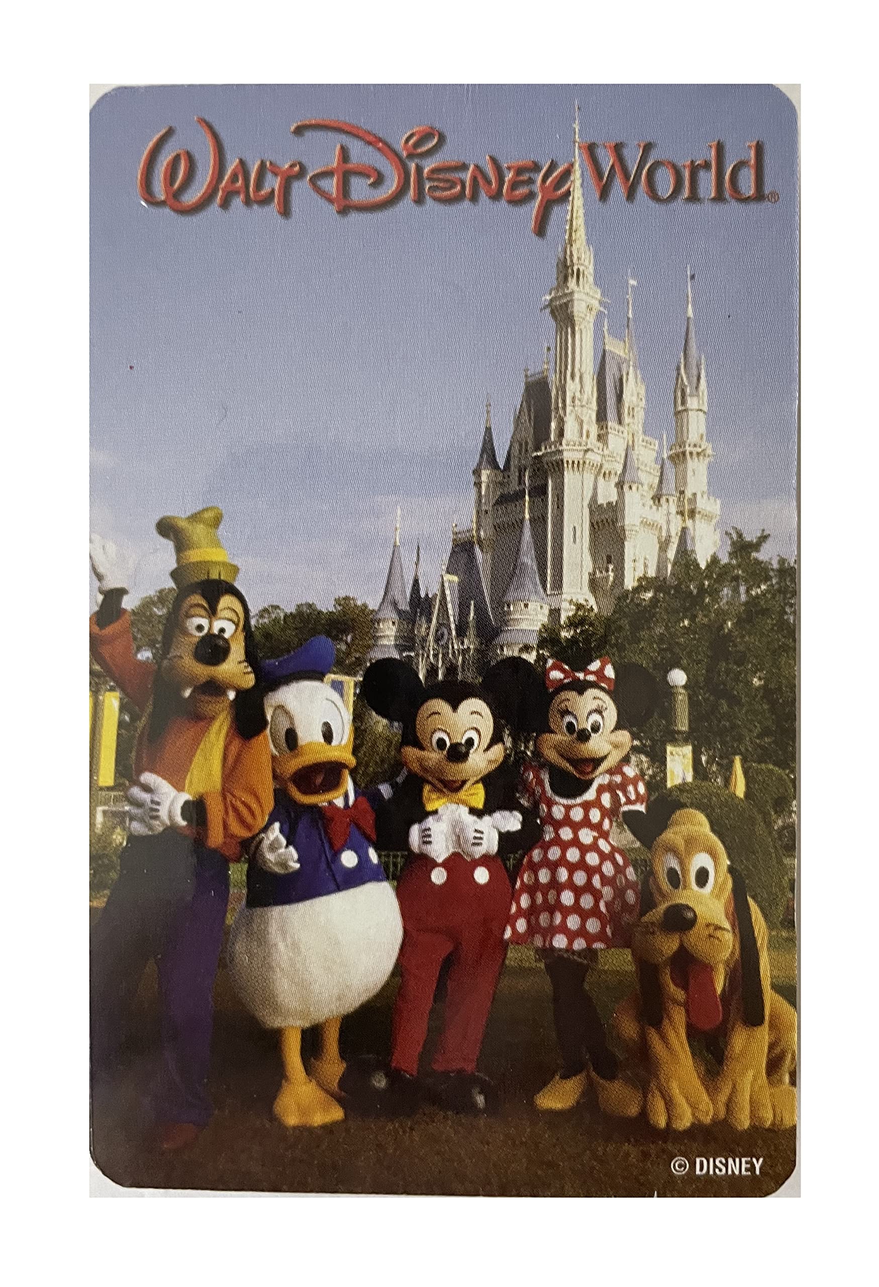 Vintage 2009 Walt Disney World Photo Playing Cards - Brand New Factory  Sealed Shop Stock Room Find