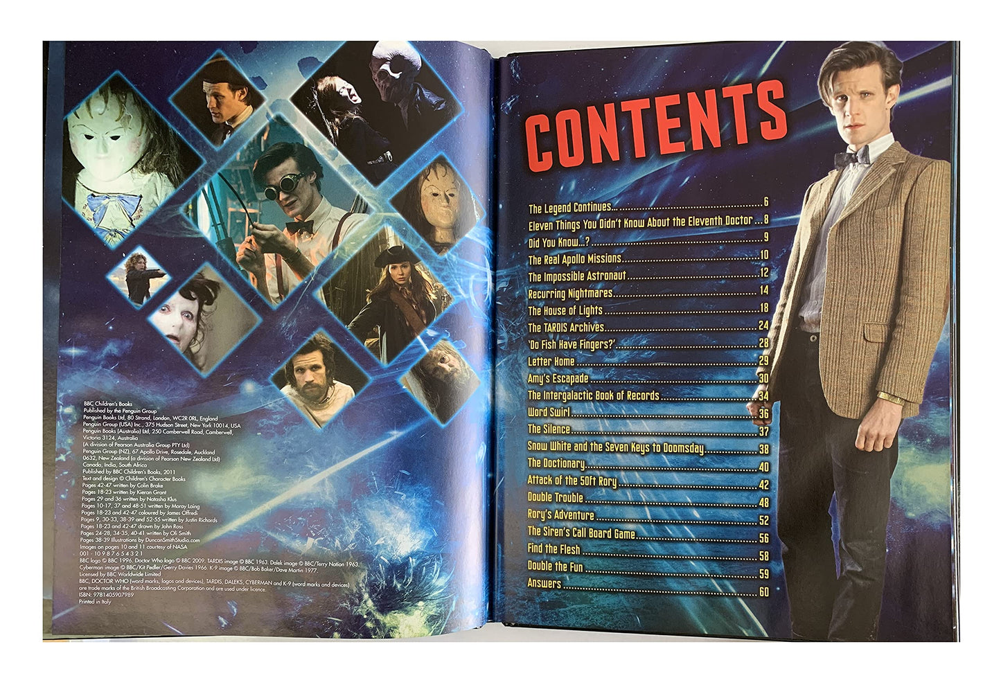 Dr Doctor Who Annual 2012 - Shop Stock Room Find