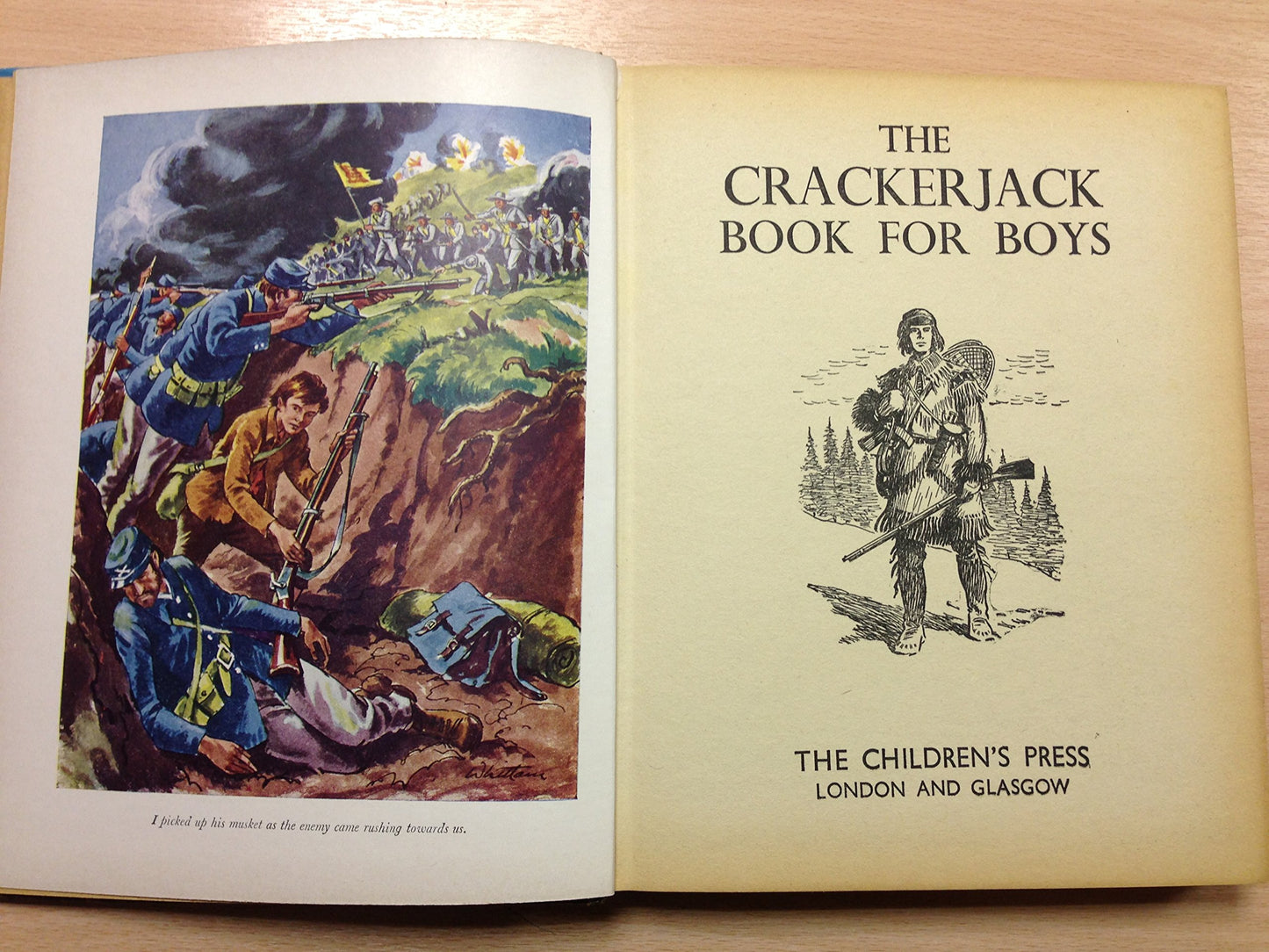 Vintage The Crackerjack Book for Boys Annual 1952