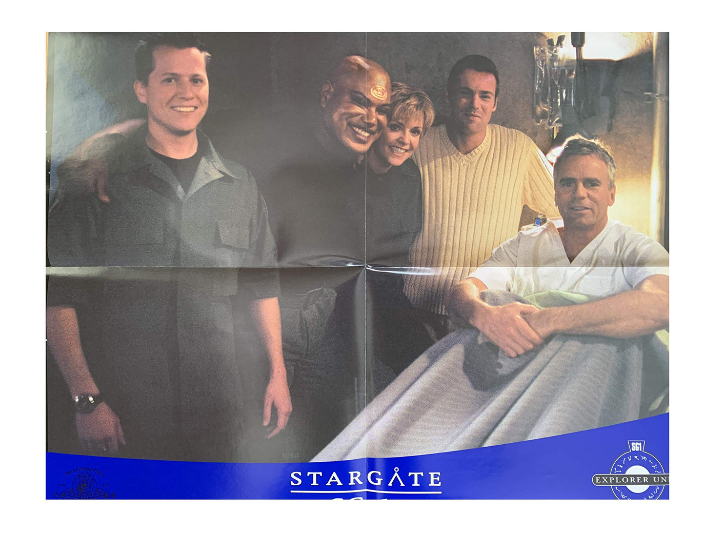 Vintage Ultra Rare 2003 Stargate SG-1 Explorer Unit Field Pack Year Two - Includes CD-Rom, Photos, Poster, Sticker, I.D Badges, Pin, Keyring & Classified Information - Former Shop Display Set