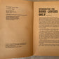 Vintage 1965 For Bond Lovers Only Paperback Book First Edition