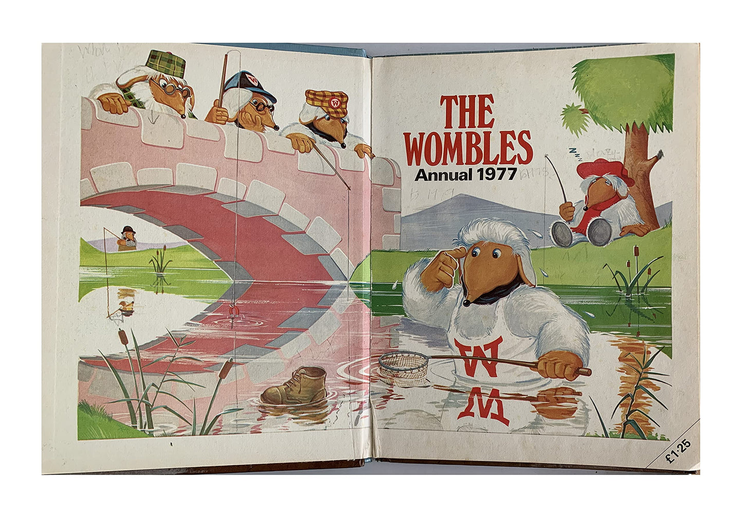 Vintage The Wombles Annual 1977