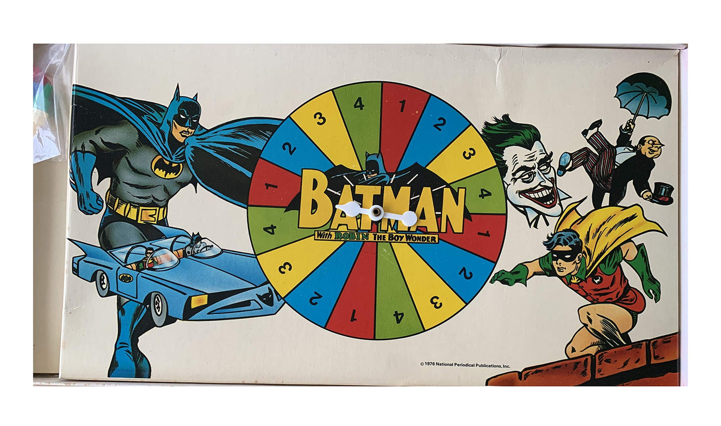 Vintage 1976 Batman The Board Game - Action Packed Adventures Of The Caped Crusader - By Denis Fisher - Complete In The Original Box