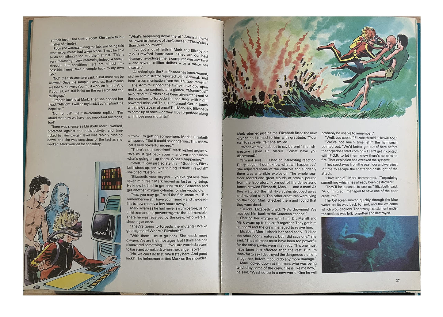 Vintage The Man From Atlantis Annual 1979 - Unsold Shop Stock