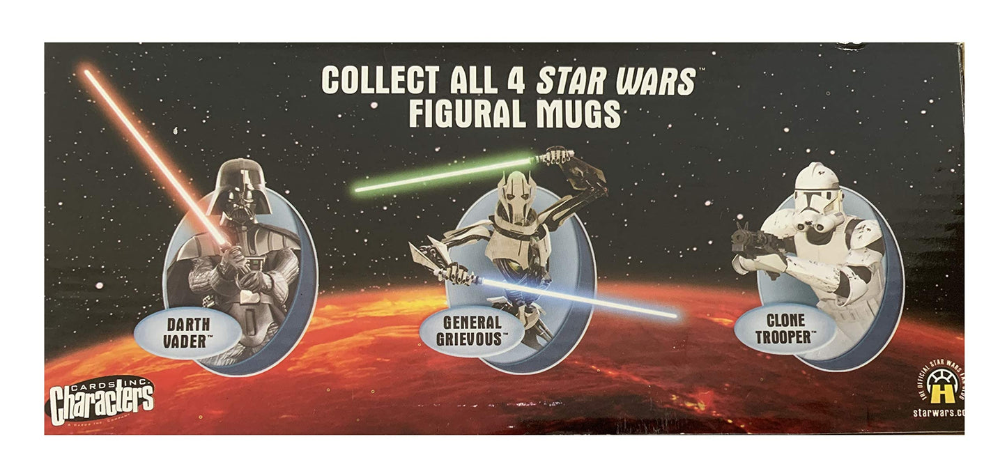 Vintage 2006 Star Wars Yoda Figural Mug by Cards Inc - Shop Stock Room Find