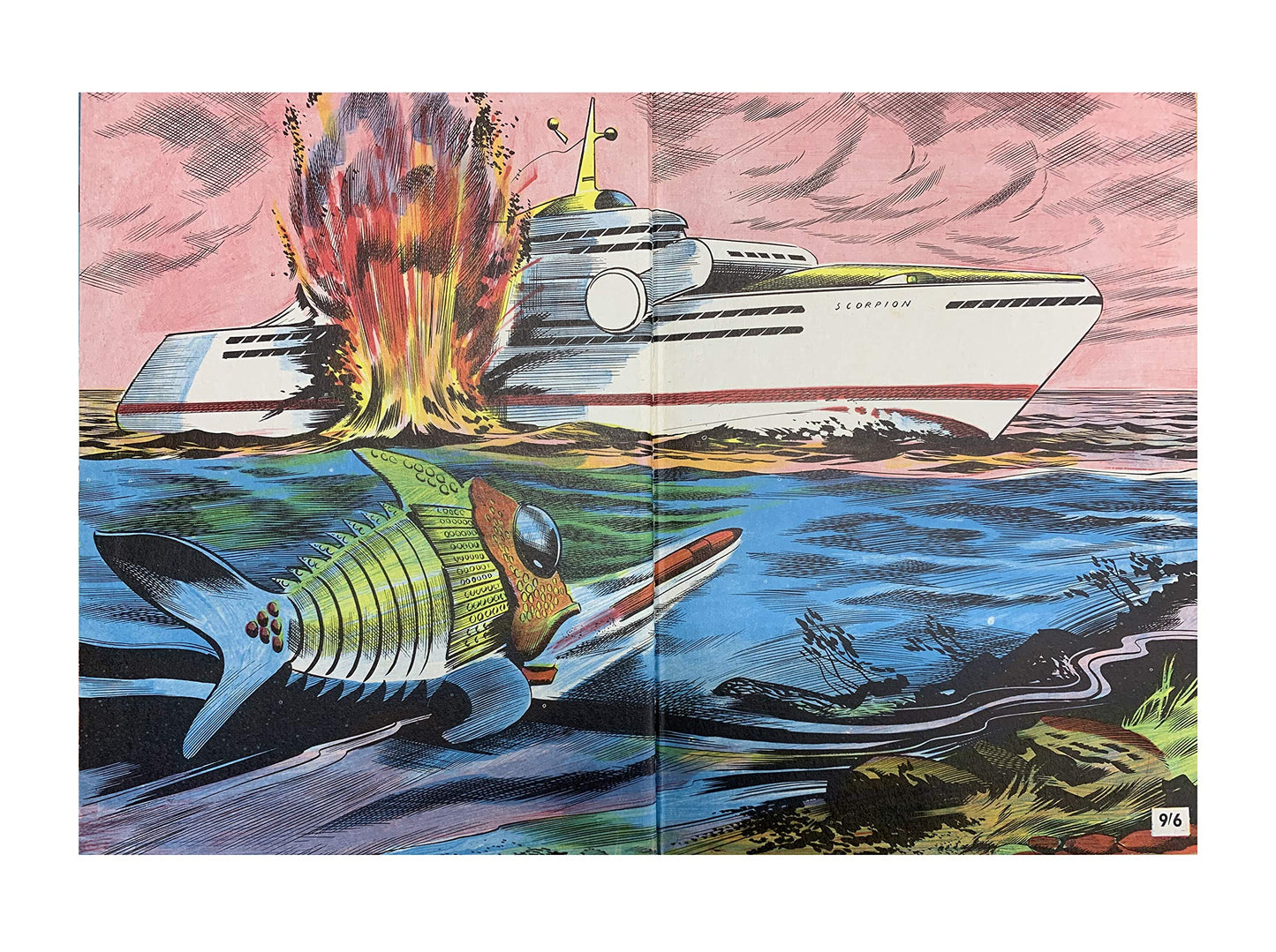 Vintage Gerry Andersons Stingray Annual 1965