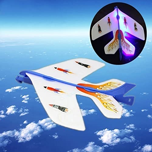 Slingshot Rubber Band Flying Airplane Toy With Light - Brand New Factory Sealed Shop Stock Room Find